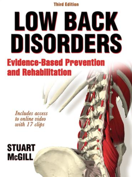A picture the Low Back Disorders book
