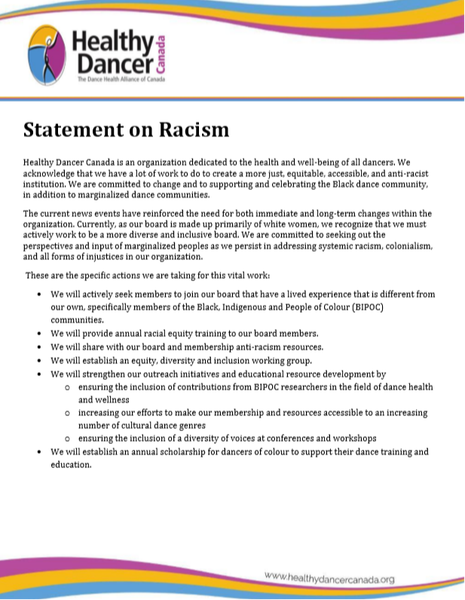 HDC statement on racism