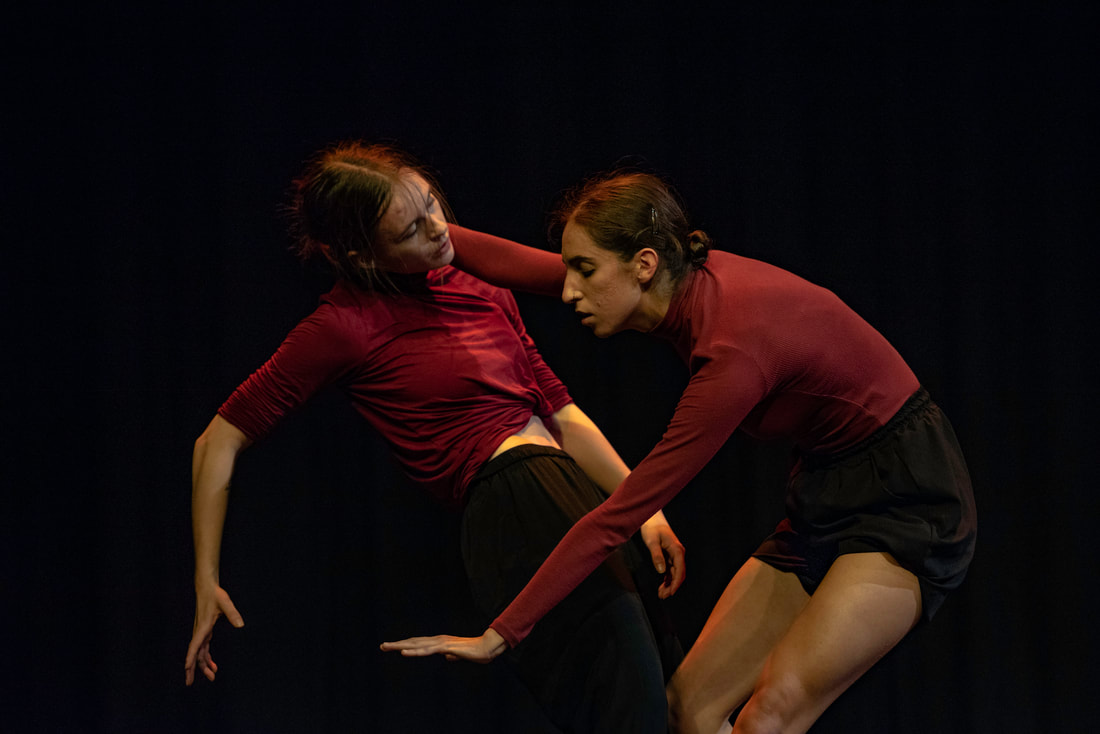 A picture of dancers performing
