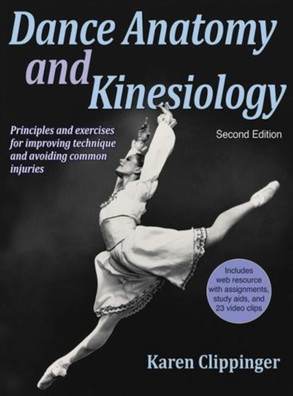 A picture of the Dance Anatomy and Kinesiology book