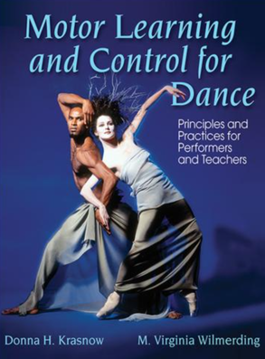 A picture of the Motor Learning and Control for Dance book
